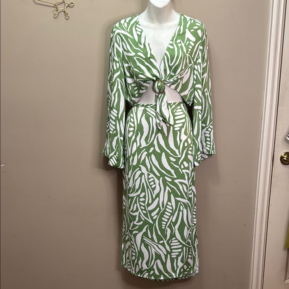 NWT House of Harlow 2pc skirt set Sz M